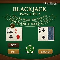RichRoyal - Blackjack - Gra Stołowa Online